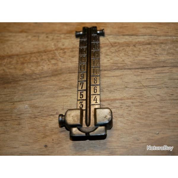 Hausse de MAUSER Kar 98AZ complte avec vis et curseur