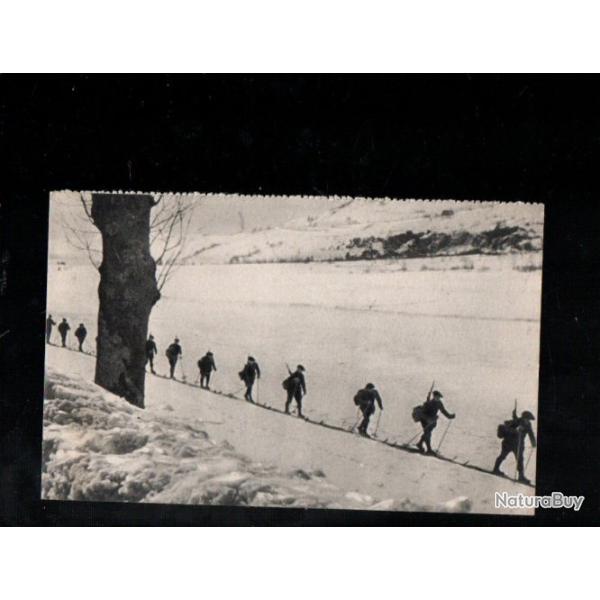 entrainement des �claireurs-skieurs cpa chasseurs alpins