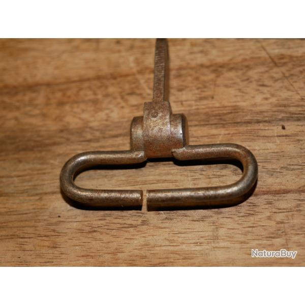 Battant de crosse de fusil R�glementaire � silex ou percussion d'occasion