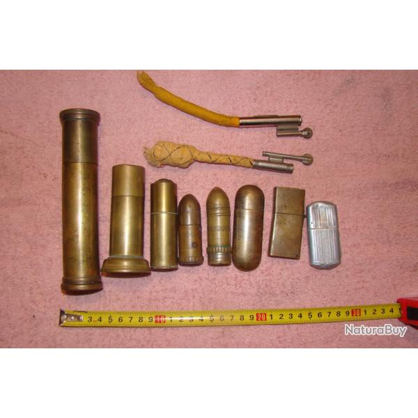 LOT DE 10 BRIQUETS DE POILUS