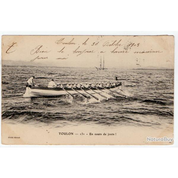 CPA- Marine -TOULON En cours de joute N�1170