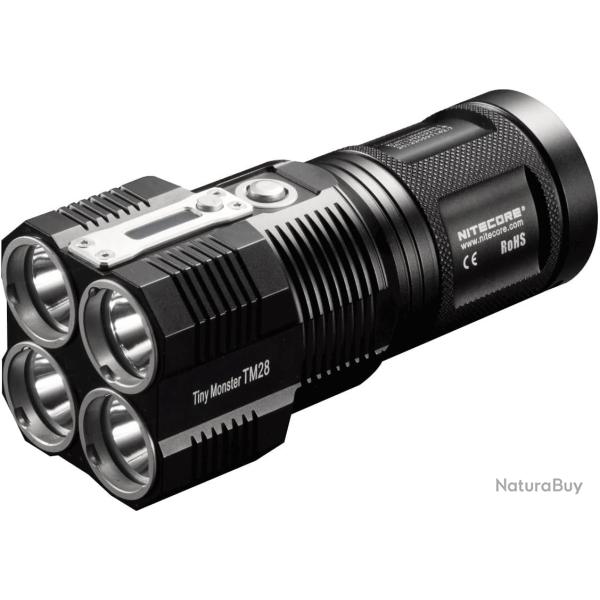 Lampe NITECORE Tiny Monster 28BI + Accus - 6000Lm