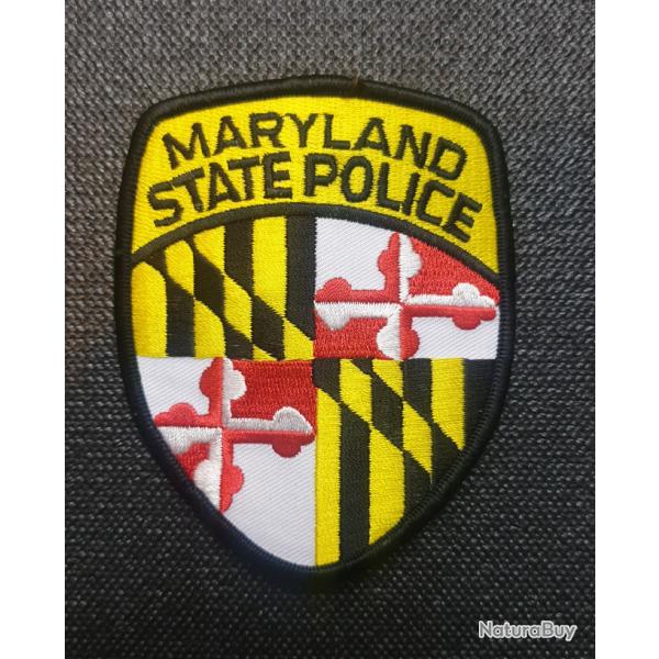 �CUSSON BROD� de la POLICE  de l'�TAT DU MARYLAND    U.S.Marshalls   Badge Police US   US