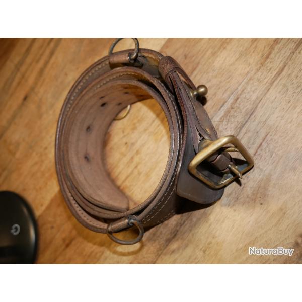 Ceinturon d'officier ou sous officier Fran�ais WW2