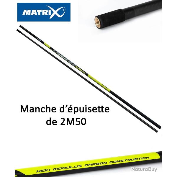 Manche D'�puisette Gros Poisson Matrix Torque power 2m50 landing handle