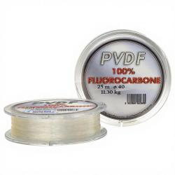Fils fluorocarbone PVDF (25m) 0,15 mm