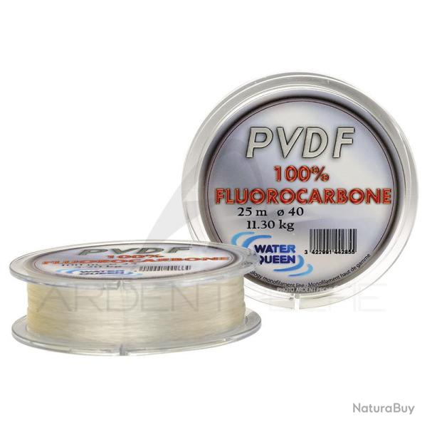 Fils fluorocarbone PVDF (25m) 0,40 mm