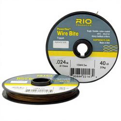 Fils acier gain&eacute; RIO WIRE BITE TIPPET 40 lbs