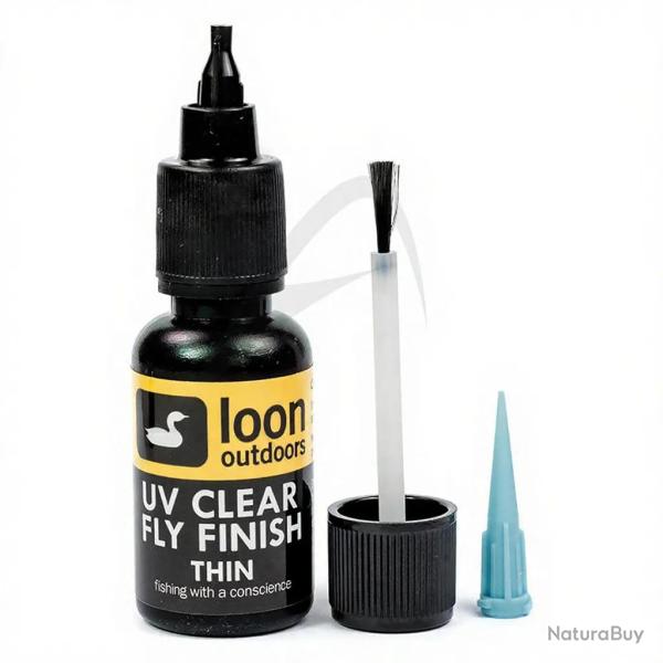 R�sine UV LOON clear fly finish thin petit