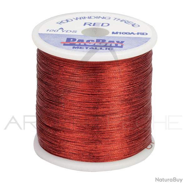 Fil � ligaturer Metallic PACIFIC BAY rouge