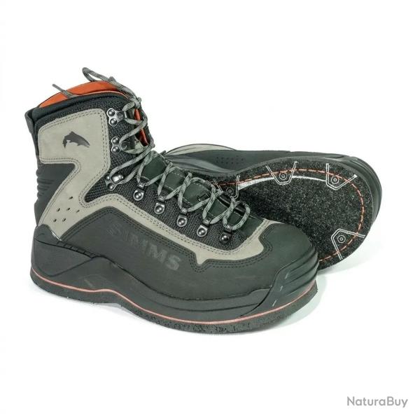 Chaussures de wading SIMMS G3 Guide Boot Feutre Steel Grey (9) 42