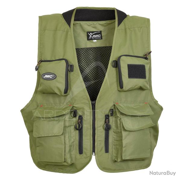 Gilet mouche JMC TRADITION olive V2 XS