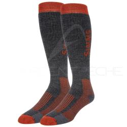 Chaussette SIMMS Merino Midweight OTC Carbon L