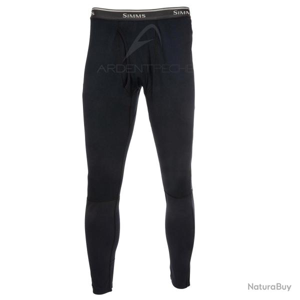 Sous v�tement SIMMS Heavyweight Baselayer Bottom Black