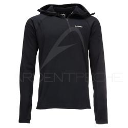 Sous v&ecirc;tement SIMMS Heavyweight Baselayer Hoody Black
