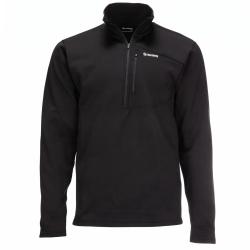 Sous v&ecirc;tement SIMMS Thermal 1 4 Zip Top Black