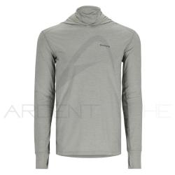 Tee shirt &agrave; capuche SIMMS Solarflex guide cooling hoody Cinder