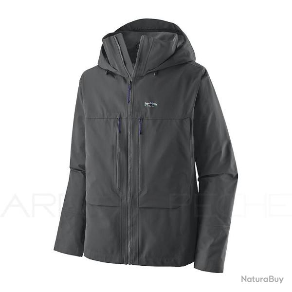 Veste PATAGONIA Men's Swiftcurrent wading jacket Forge grey M
