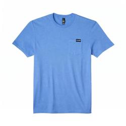 Tee shirt SAGE Logo Pocket Tee Heather Royal