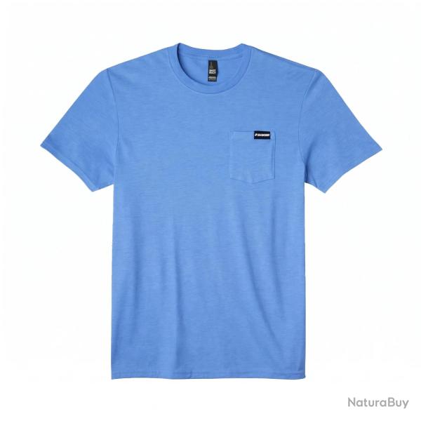 Tee shirt SAGE Logo Pocket Tee Heather Royal