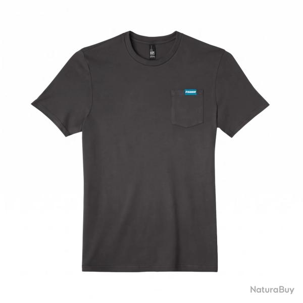 Tee shirt SAGE Logo Pocket Tee Charcoal