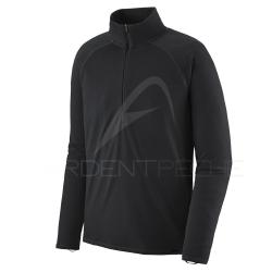 sous-v&ecirc;tement PATAGONIA Men's Capilene Midweight Zip-Neck black S