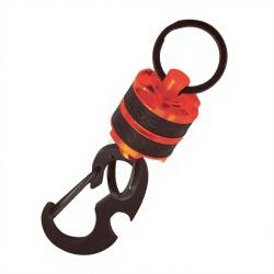 Accroche &eacute;puisette magn&eacute;tique DEVAUX Magnet Styl m&eacute;tal orange