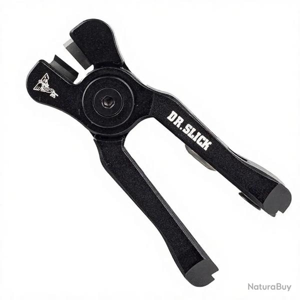 Coupe fil pince Dr Slick Cyclone Nippers Offset noir
