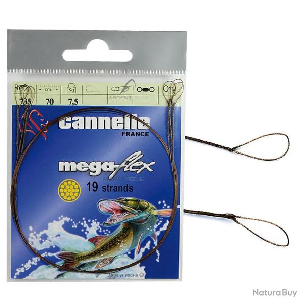 Avan�on CANNELLE megaflex 2 boucles 70cm 14.5kg