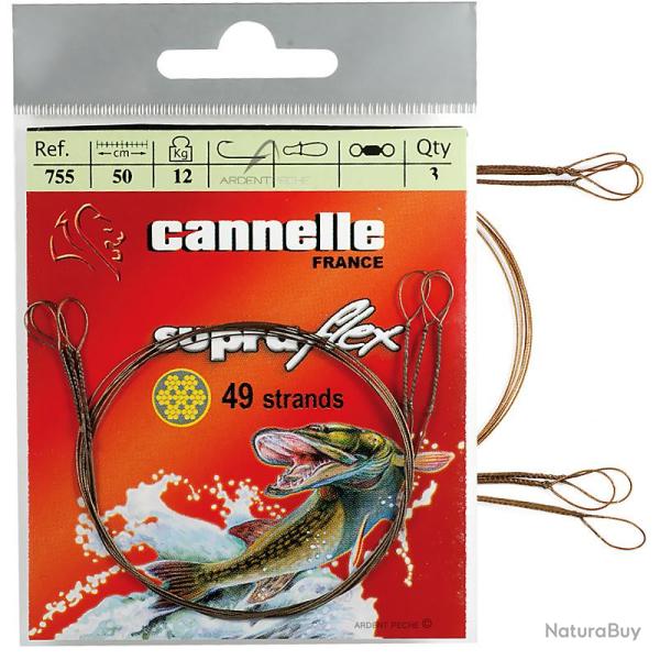Avan�on CANNELLE supraflex 2 boucles 50 cm 6kg 50cm