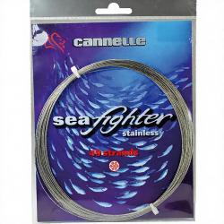 Cable acier CANNELLE seafighter 49 brins 40lbs