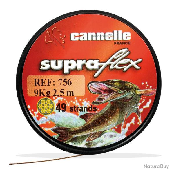 CANNELLE supraflex 49 brins 9kg 2.5m