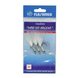 Teasers Maxi Vif-Argent FLASHMER &Oslash; 0.40mm Dos vert