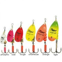 Cuiller MEPPS aglia fluo n&deg;1 x1 Rose