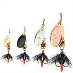 Cuiller MEPPS aglia mouche Cuivre n&deg;00 Mouche noire