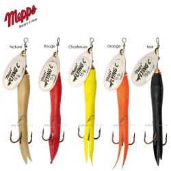 Cuiller MEPPS aglia flying C 10gr Palette argent corps Naturel