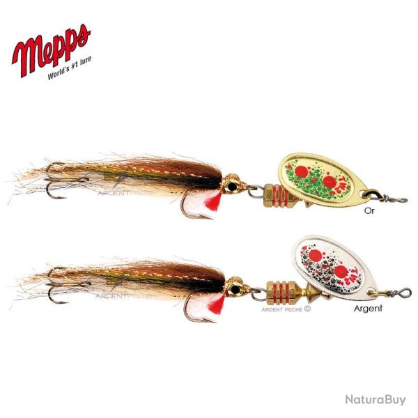 Cuiller MEPPS aglia tw streamer n�2 Argent/vairon