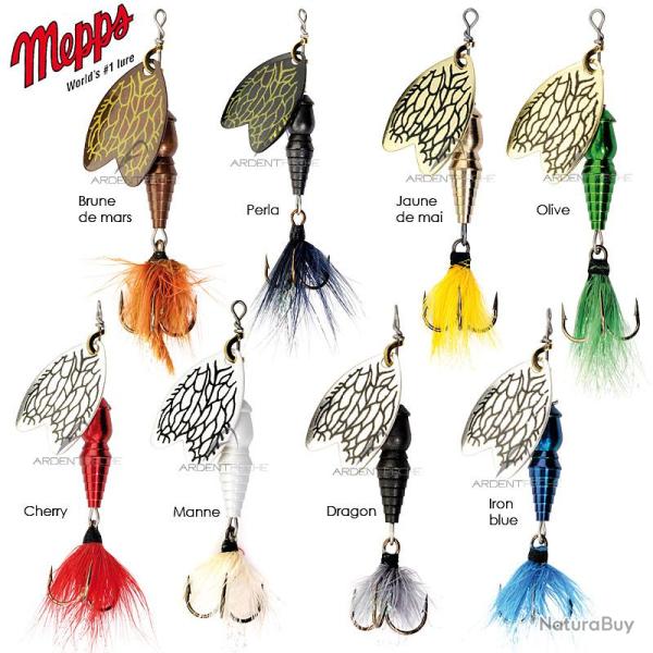 Cuiller MEPPS Thunder Bug n�2 x1 perla