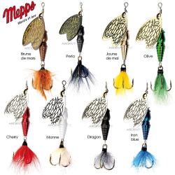 Cuiller MEPPS Thunder Bug x1 n&deg;00 iron blue
