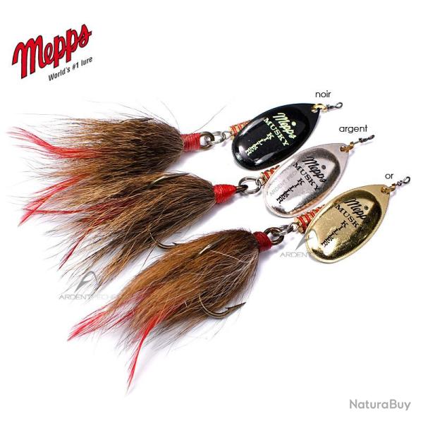 Cuiller MEPPS musky killer noir
