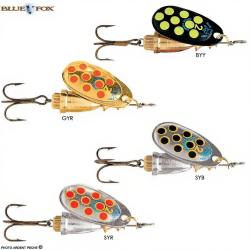 Cuiller BLUE FOX Vibrax hot pepper n&deg;3 SYR