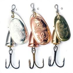 Cuiller BLUE FOX Vibrax original n&deg;2 argent