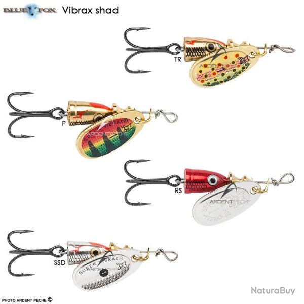 Cuiller BLUE FOX Vibrax shad P n�2