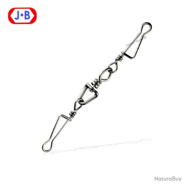 Emerillon JB avec double attache n�6 (79mm)