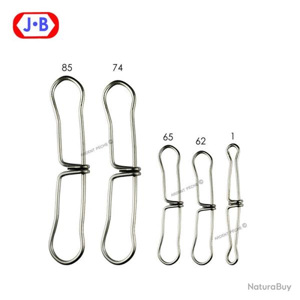 Agrafe JB attache double sp�ciale mer n�74 (63mm)