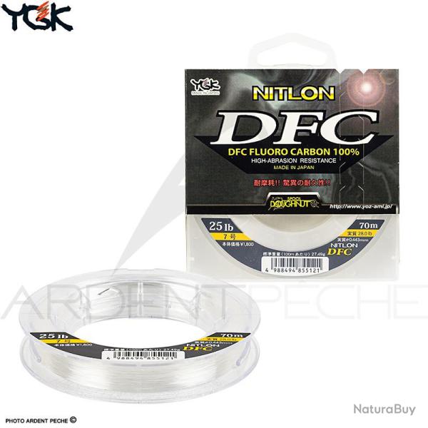 Fils fluorocarbone YGK Nitlon DFC 100m 10lb