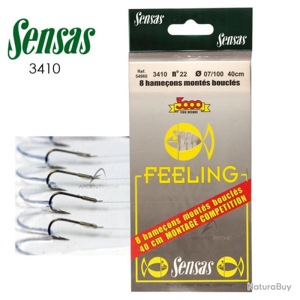 Hame�on coup SENSAS FEELING 3410 BZ mont�s H14 � 0.14mm