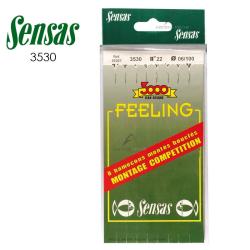 Hame&ccedil;on coup SENSAS FEELING 3530 BZ mont&eacute;s H24 &Oslash; 0.06mm