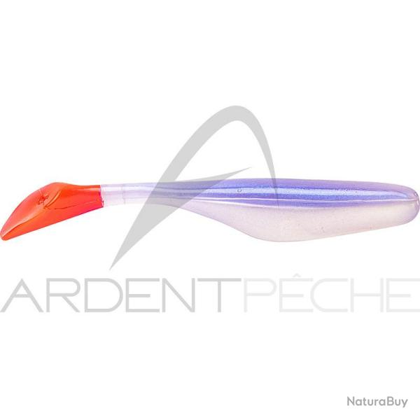 Leurre souple BASS ASSASSIN Turbo shad 4 Albino/Fire tail 240