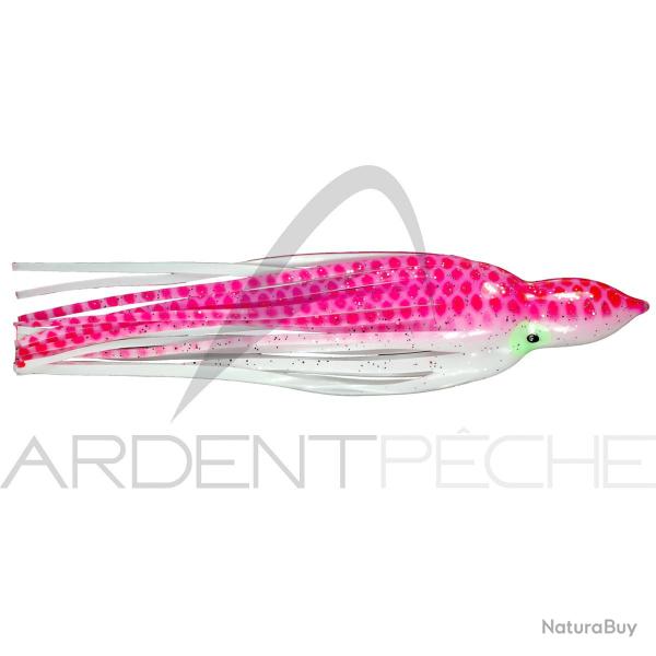 Leurre souple FLASHMER octopus �caill� rose 17cm